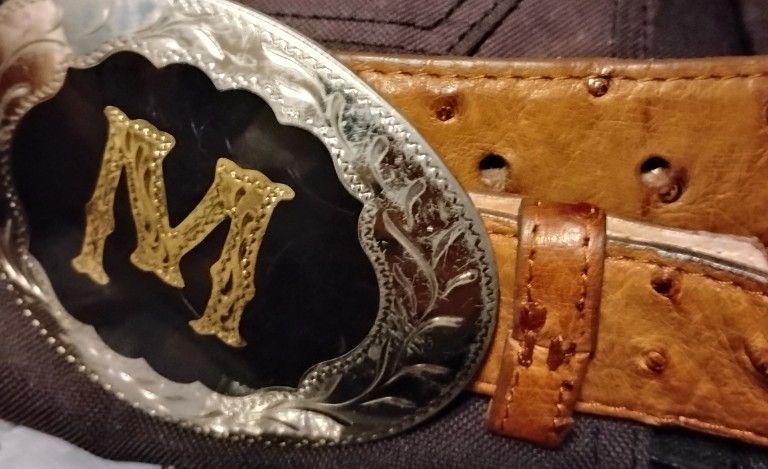 Tecovas Ostrich Belt
