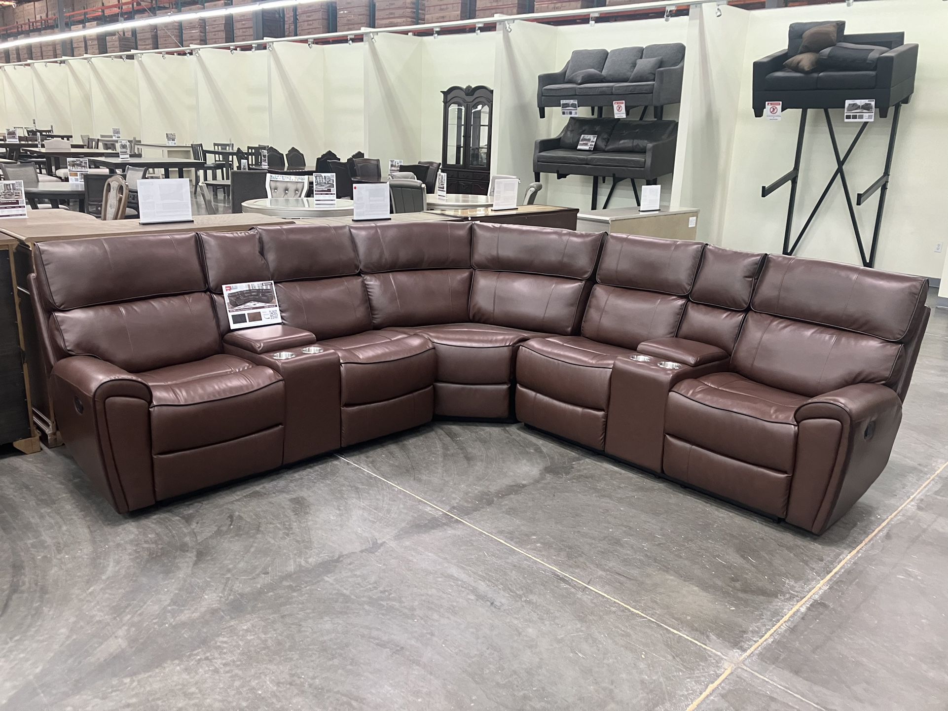 Sectional Recliner Sofa Set