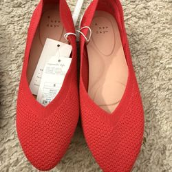 Red And Black Flip Flop 