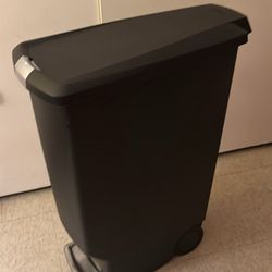 Simplehuman Trashcan (40L, 11 Gallon with wheels)