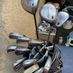 Callaway Golf Club For Man Right Hand With Putter And Golf Cart Bag