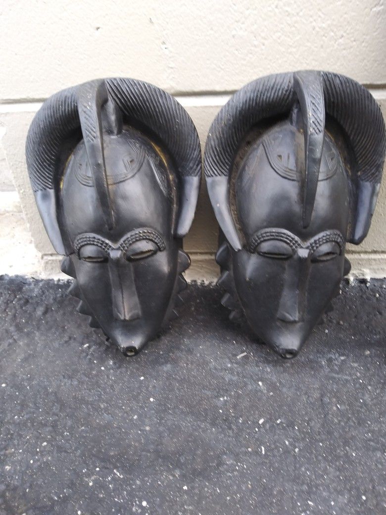 African Dan Masks- Lots Of Items