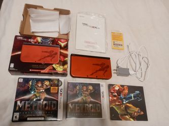 New Nintendo 3ds Xl Metroid Edition BUNDLE