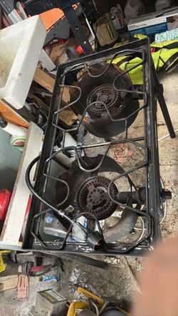 Double Burner Propane Camp Stove