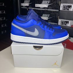 AIR JORDAN 1 LOW (Game Royal Blue Void) [  10.5 W / 9 Men’s ]