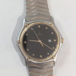Ebel 18K Gold and Stainless Steel Watch