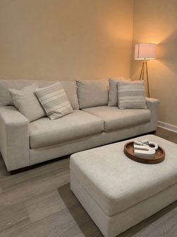 Sofa and ottoman