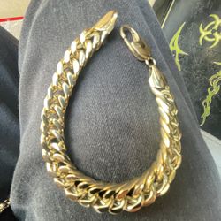 Cuban Men’s Bracelet Stainless Steel New 