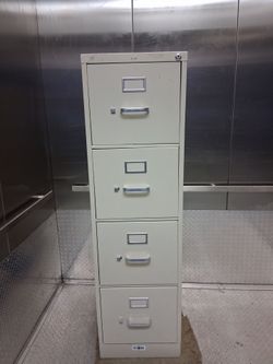 Metal file cabinet $ 70
