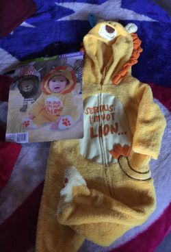 Lion costume for baby