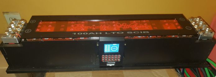 100ah Scib LTO bank Lithium Battery