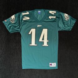 VINTAGE 90s PHILADELPHIA EAGLES JERSEY SIZE 40