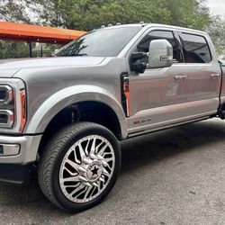 Set 26 American Force Derange Dually And Tires +Leveling Kit F450