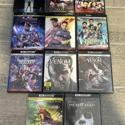 4K And BluRay Movies