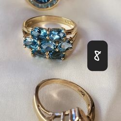 18K/14K/10K Various Rings With Stones