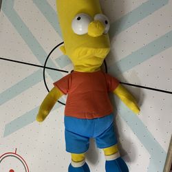 Bart Simpson Plush Doll 