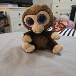 New. Ty. Beanie Boos. Coconut The Monkey. 