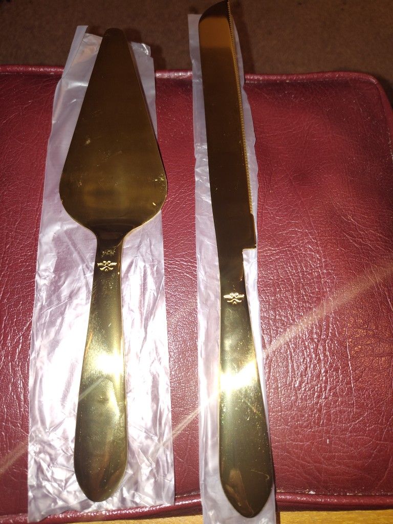 Cake Knife & Server Set