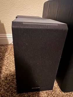 Sony SSCS5 3-Way 3-Driver Bookshelf Speaker System (Pair) - Black