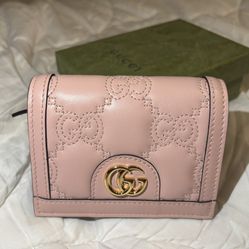 Brand New Gucci GG Marmont Pink Leather Wallet✨