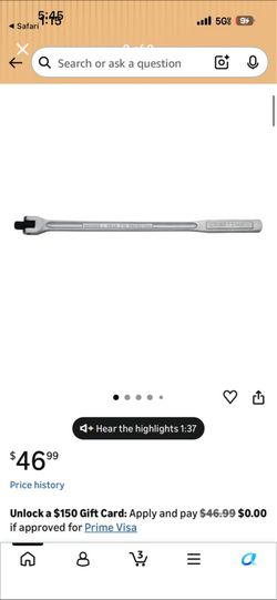 Craftsman 1/2 Breaker Bar
