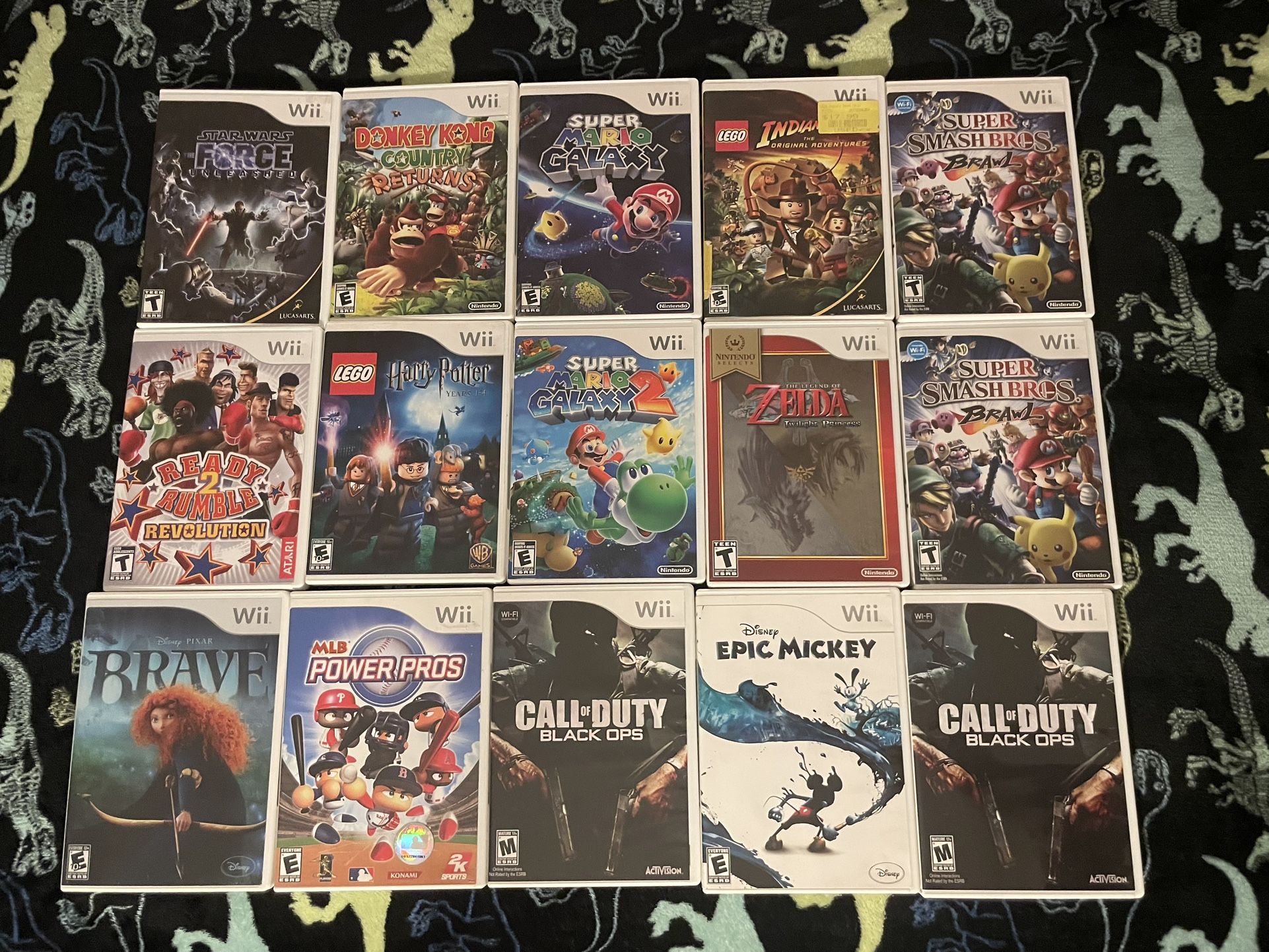 Nintendo Wii Game Lot