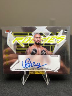 2025 Topps Finest UFC - Rookie Autographs Vitor Petrino #FRA-VP