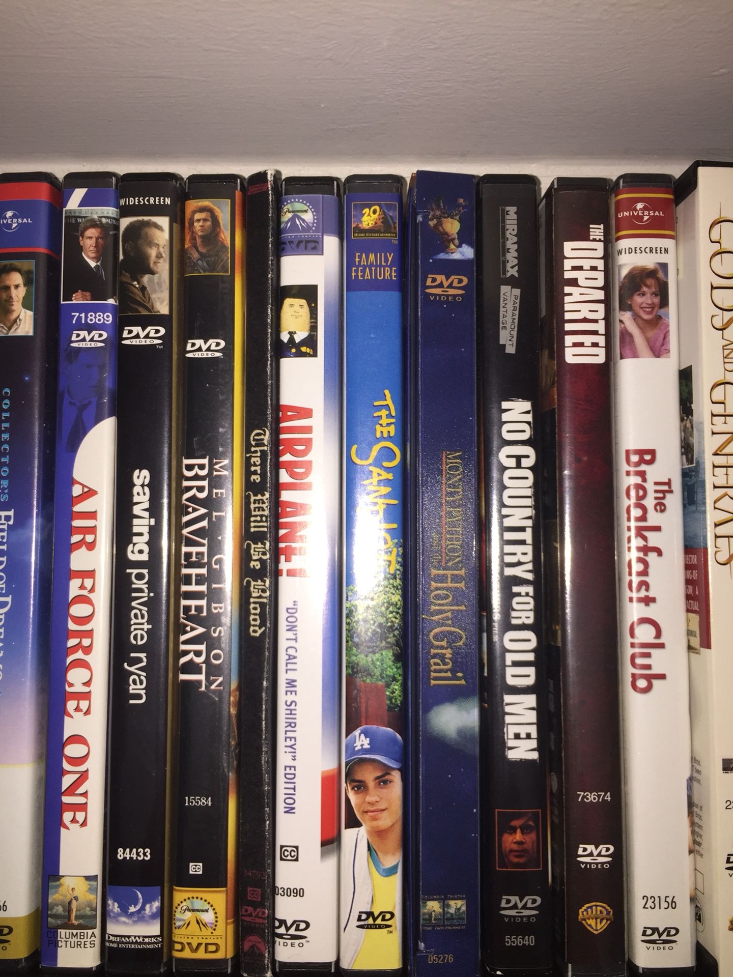 12 Assorted DVDs