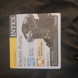 Air Matress Pump Brand New