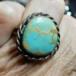 Kingman Turqouise Vintage Ring
