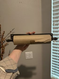 World Market Wall Mounted Paper Scroll