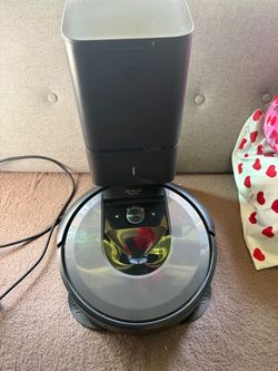 The iRobot Roomba i7+ (a 7550 was given to me as a gift, used, exactly 3 hours ago, and after putting it back in the box, it's practically brand new) 