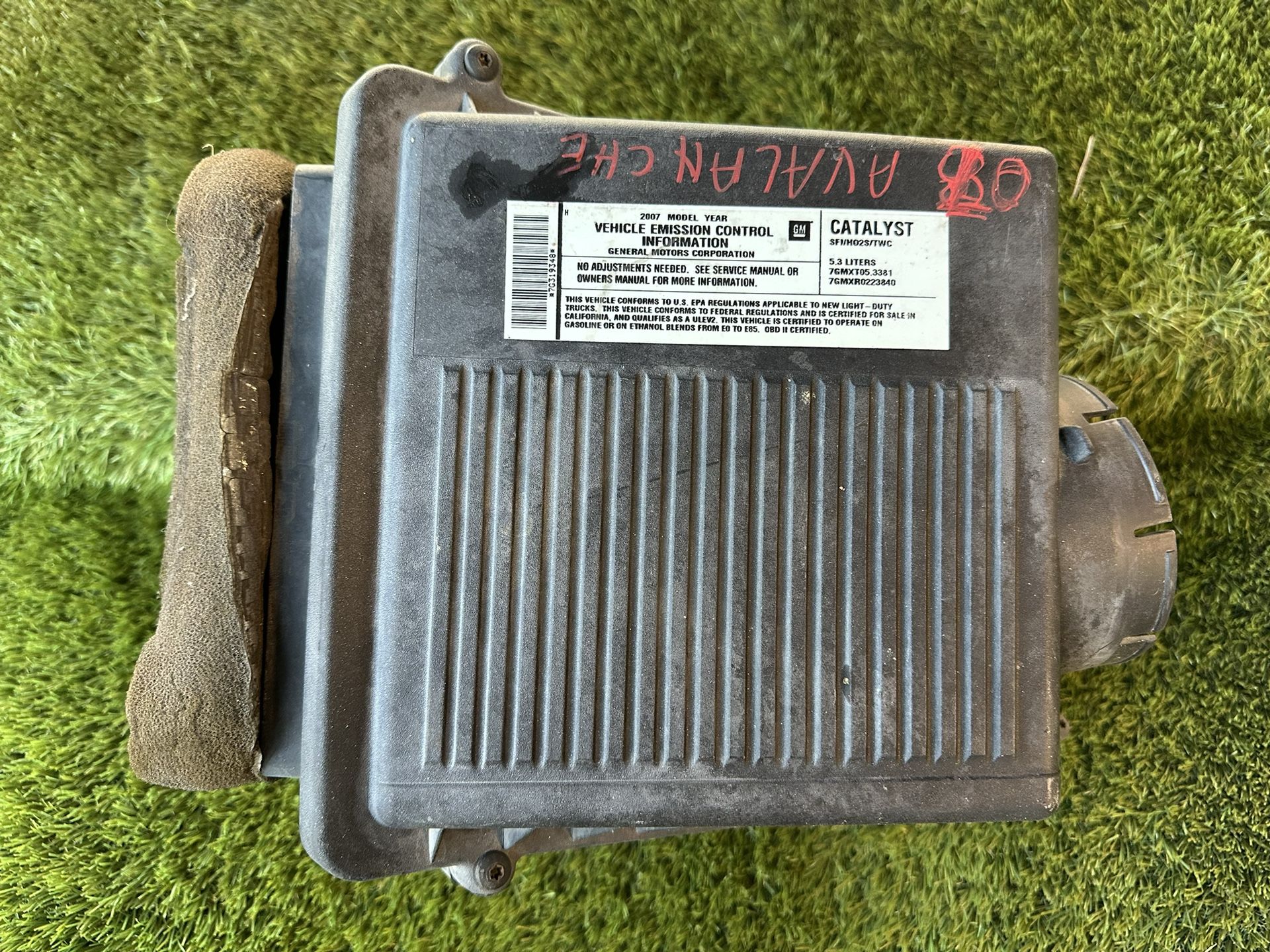 2008 Air Box Chevy Avalanche
