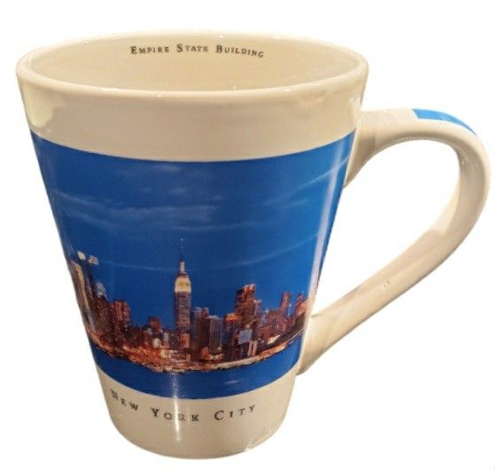 Vintage New York city Empire state building coffee mug