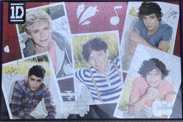 ONE DIRECTION FRAMED PUZZLE