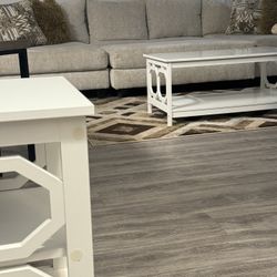 White Coffee & End Table