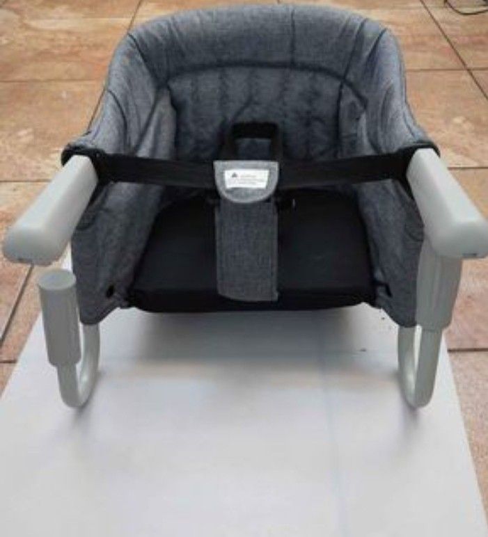 Foho Hook On Chair, Clip on Table High Load Design Fold Flat Storage Attachable High Chair with Stor