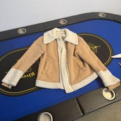 Cabi Jacket Small Brown And White