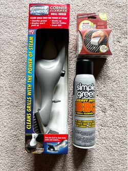New Grill Cleaning Supplies