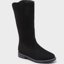 Kids' Meranda Tall Boots - Cat & Jack™ Black 2