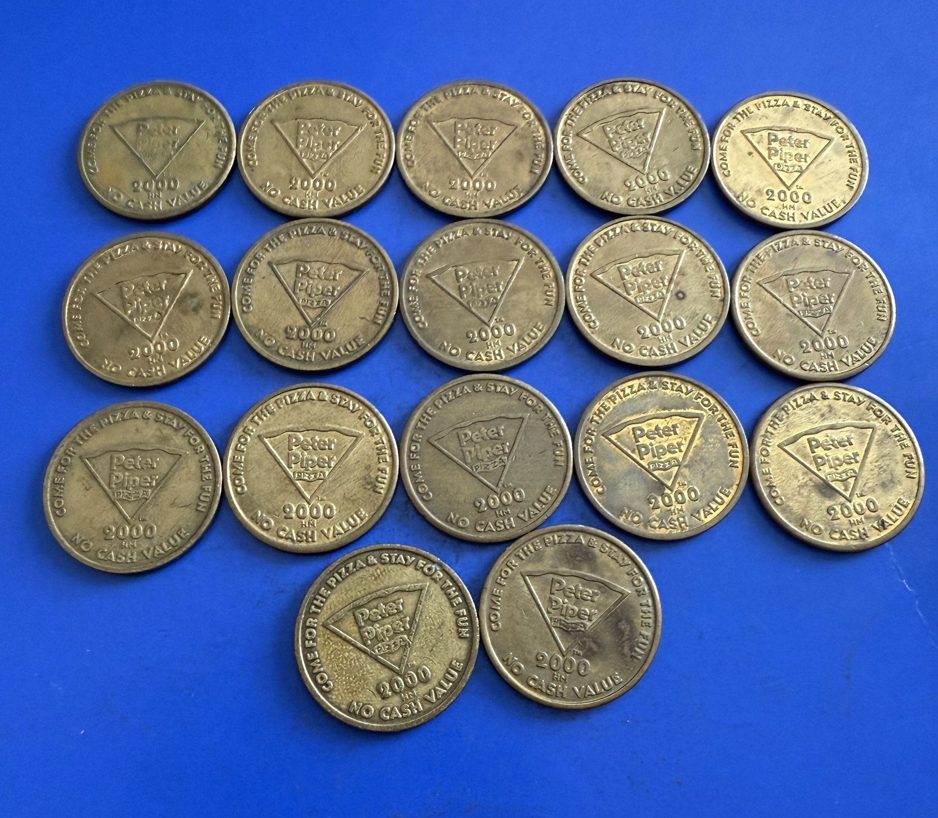 17- Of The 2000 Peter Piper Pizza Arcade Token
