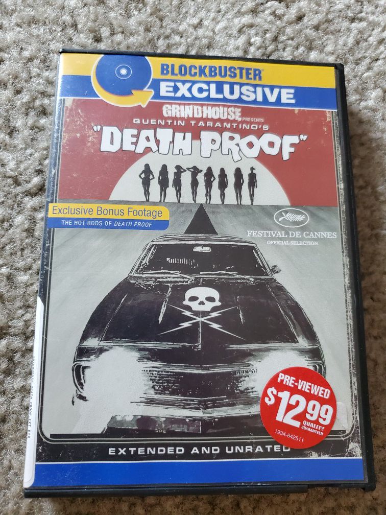 Death proof dvd
