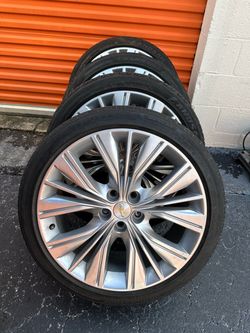 OEM Chevrolet Impala 20" Wheels with Tires - Set of 4