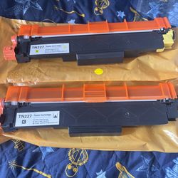 Original Brother TN227 Black And Yellow 