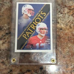 Brady Rookie Card