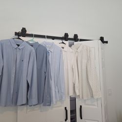 5 Men Shirts American Eagle/H&M/ Etc