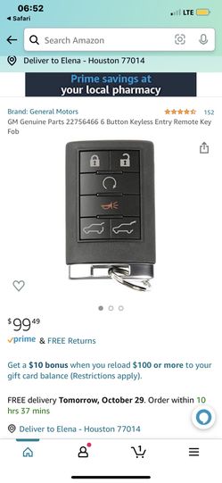Cadillac Key Fob (contact info removed)6
