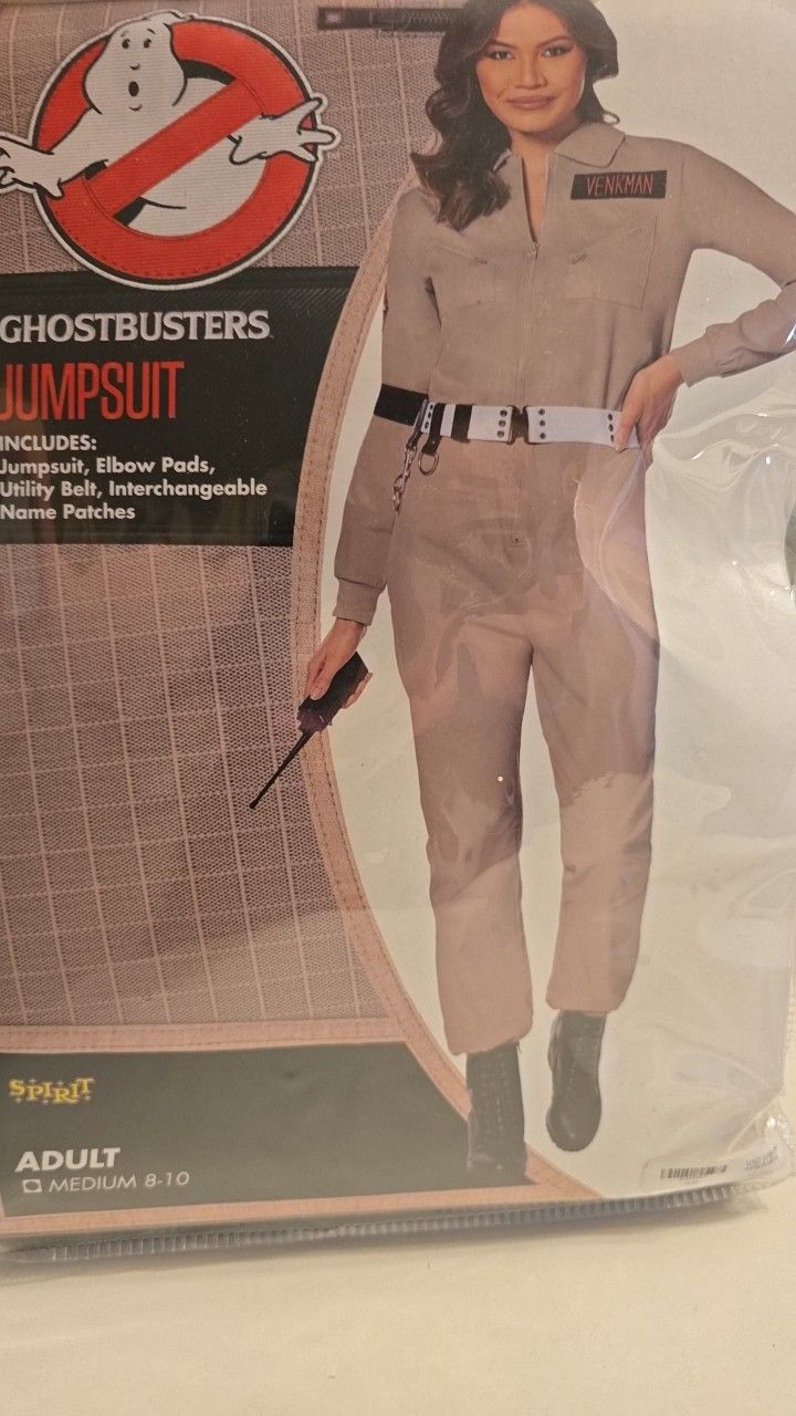 Women's Ghost Buster Costume Medium
