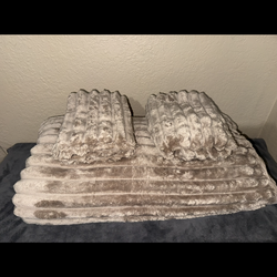 Ultra Soft, Plushy, Shaggy Duvet Comforter Queen Set