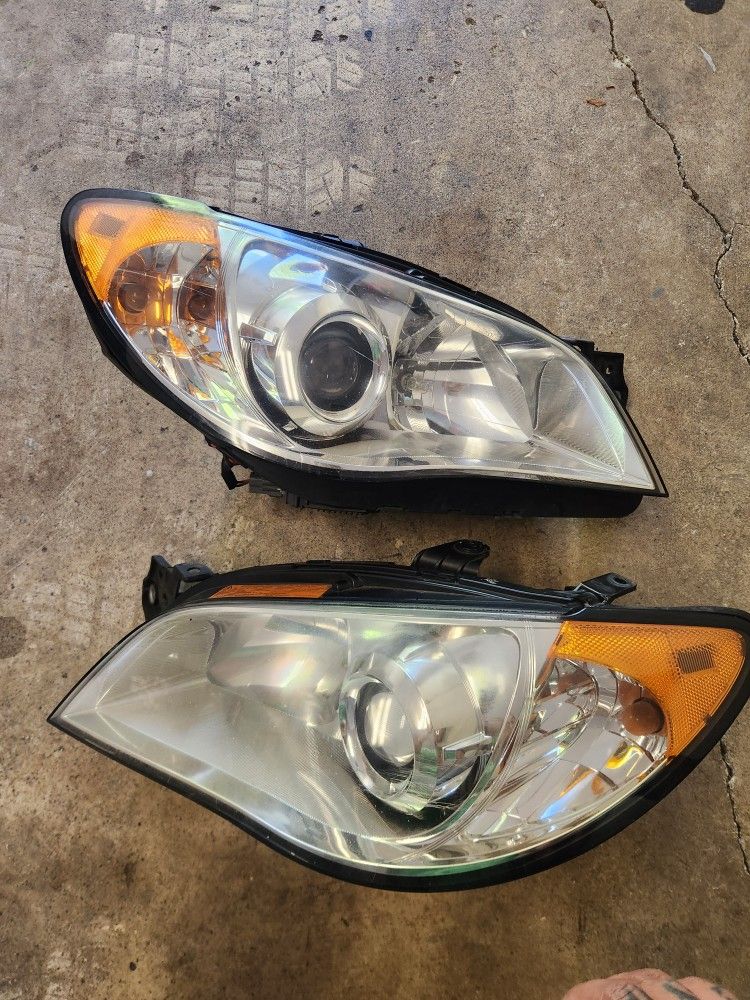 Headlights Sti 2007